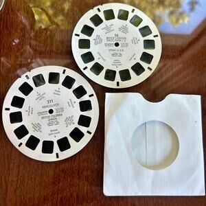 Vintage View-Master Reels – Bryce Canyon & Vancouver – Sawyer’s Inc. 1950s/60s